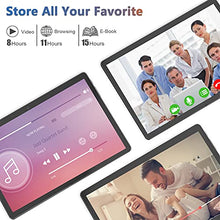Load image into Gallery viewer, Tablet 10 inch Android 10 Tablet 2021 Latest Update Octa-Core Processor with 32GB Storage, Dual 13MP+5MP Camera, WiFi, Bluetooth, GPS, 128GB Expand Support, IPS Full HD Display (Black)
