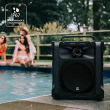 Load image into Gallery viewer, Altec Lansing Sonic Boom - Waterproof Bluetooth Speaker with Phone Charger, IP67 Outdoor Speaker, 3 USB Charging Ports, 50 Foot Range &amp; 20 Hours Battery Life
