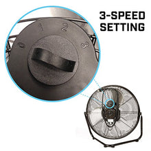 Load image into Gallery viewer, B-Air FIRTANA-20X High Velocity Electric Industrial and Home Floor Fan, 20&quot;
