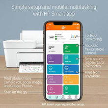 Load image into Gallery viewer, HP DeskJet 4155e All-in-One Wireless Color Printer, with bonus 6 months free Instant Ink with HP+ (26Q90A)
