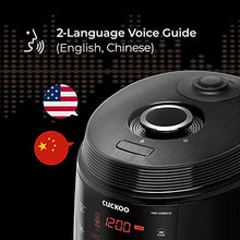 Load image into Gallery viewer, CUCKOO CMC-QAB501SB | 5QT. Standard 8-in-1 Pressure Cooker | 10 Menu Options: Slow Cooker, Sauté, Steamer, Yogurt &amp; More, Made in Korea | Black
