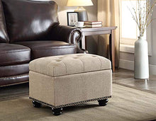 Load image into Gallery viewer, Convenience Concepts 5th Avenue Storage Ottoman
