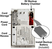 Load image into Gallery viewer, Kidde Carbon Monoxide Detector, Plug In Wall with 9-Volt Battery Backup, Digital LED Display
