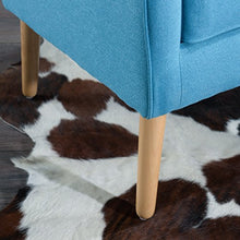 Load image into Gallery viewer, Christopher Knight Home Felicity Mid-Century Fabric Arm Chair, Teal
