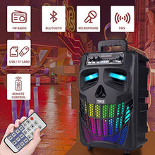 Load image into Gallery viewer, E I F E R Compact Bluetooth Speaker with Microphone - Portable Wireless Speaker for Hands-Free Rechargeable Battery with 4 Hours Playtime - Compatible with Smartphones and Tablets
