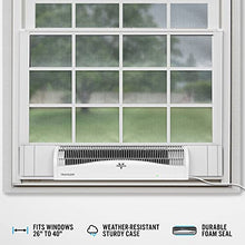 Load image into Gallery viewer, Vornado TRANSOM Window Fan with 4 Speeds, Remote Control, Reversible Exhaust Mode, Weather Resistant Case, Whole Room, White
