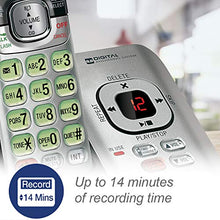 Load image into Gallery viewer, VTech CS6529-4B 4-Handset DECT 6.0 Cordless Phone with Answering System and Caller ID, Expandable up to 5 Handsets, Wall-Mountable, Blue/Green/Red/Silver

