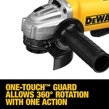 Load image into Gallery viewer, DEWALT Angle Grinder, 4.5 Inch, 11 Amp, With Paddle Switch (DWE402), Black
