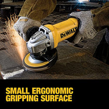 Load image into Gallery viewer, DEWALT Angle Grinder, 4.5 Inch, 11 Amp, With Paddle Switch (DWE402), Black
