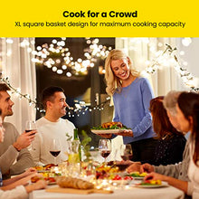 Load image into Gallery viewer, Chefman TurboFry® Touch Air Fryer, XL 8-Qt Family Size, One-Touch Digital Control Presets, French Fries, Chicken, Meat, Fish, Nonstick Dishwasher-Safe Parts, Automatic Shutoff, Stainless Steel
