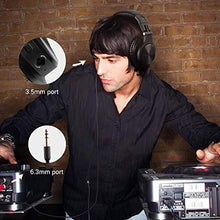 Load image into Gallery viewer, OneOdio A70 Bluetooth Over Ear Headphones, Wireless Headphones with 72H Playtime, Shareport, Foldable, 3.5mm/6.35mm Stereo Jack for Guitar Amp Computer PC Tablet Home Office Travel
