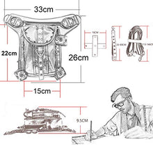 Load image into Gallery viewer, Steampunk Waist Bag Fanny Pack Fashion Gothic Leather Shoulder Crossbody Messenger Bags Thigh Leg Hip Holster Purse Travel Pouch Hiking Sport Chain Bags for Women Men
