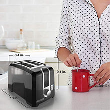 Load image into Gallery viewer, BLACK+DECKER 2-Slice Toaster, One Size
