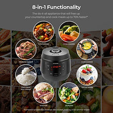 Load image into Gallery viewer, CUCKOO CMC-QAB501SB | 5QT. Standard 8-in-1 Pressure Cooker | 10 Menu Options: Slow Cooker, Sauté, Steamer, Yogurt &amp; More, Made in Korea | Black
