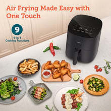 Load image into Gallery viewer, COSORI Air Fryer Pro LE 5-Qt Airfryer, Quick and Easy Meals, UP to 450℉, Quiet Operation, 85% Oil less, 130+ Exclusive Recipes, 9 Customizable Functions in 1, Compact, Dishwasher Safe, Gray
