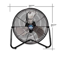 Load image into Gallery viewer, B-Air FIRTANA-20X High Velocity Electric Industrial and Home Floor Fan, 20&quot;
