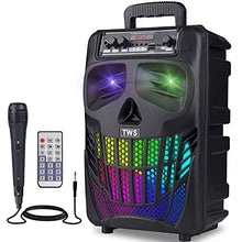 Load image into Gallery viewer, E I F E R Compact Bluetooth Speaker with Microphone - Portable Wireless Speaker for Hands-Free Rechargeable Battery with 4 Hours Playtime - Compatible with Smartphones and Tablets
