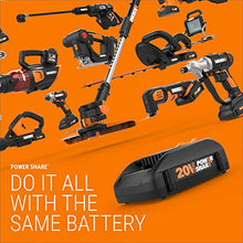 Load image into Gallery viewer, WORX WX030L 20V Power Share Cordless Cube Vac Compact Vacuum, Black
