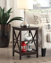 Load image into Gallery viewer, Convenience Concepts Oxford End Table, Espresso
