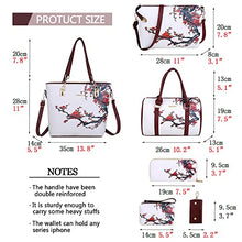 Load image into Gallery viewer, 2E-youth Designer Purses And Handbags For Women Satchel Shoulder Bag Tote Bag For Work Clutch Purses (white&amp;red)
