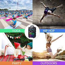 Load image into Gallery viewer, E I F E R Compact Bluetooth Speaker with Microphone - Portable Wireless Speaker for Hands-Free Rechargeable Battery with 4 Hours Playtime - Compatible with Smartphones and Tablets

