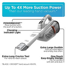 Load image into Gallery viewer, BLACK+DECKER Dustbuster Handheld Vacuum, Cordless, AdvancedClean+, White (HHVK320J10)
