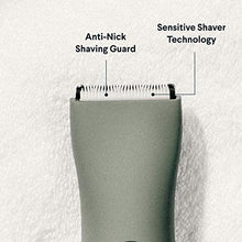 Load image into Gallery viewer, Meridian - The Trimmer - Electric Body &amp; Pubic Hair Trimmer - Waterproof and Cordless for Wet/Dry Use - Painlessly Remove Hair to Feel Fresh Down There - for Men &amp; Women - 90 Min Battery Life - Sage

