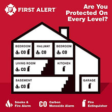 Load image into Gallery viewer, First Alert CO605 Plug-In Carbon Monoxide Detector with Battery Backup , White
