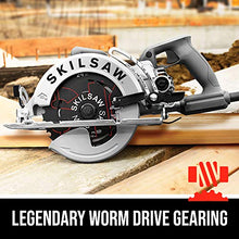 Load image into Gallery viewer, SKILSAW SPT77W-01 15-Amp 7-1/4-Inch Aluminum Worm Drive Circular Saw
