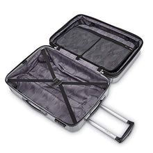 Load image into Gallery viewer, Samsonite Winfield 3 DLX Hardside Expandable Luggage with Spinners, Silver, Checked-Large 28-Inch
