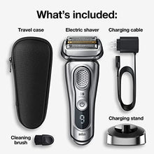 Load image into Gallery viewer, Braun Electric Razor for Men Pop-Up Precision Beard Trimmer, Rechargeable, Wet &amp; Dry Foil Shaver with Travel Case, Silver, 5 Piece Set
