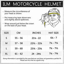 Load image into Gallery viewer, ILM Bluetooth Integrated Modular Flip up Full Face Motorcycle Helmet Sun Shield Mp3 Intercom (XL, Matte Black)
