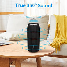 Load image into Gallery viewer, Bluetooth Speakers,MusiBaby M88 Speaker,Speakers Bluetooth Wireless,Dual Pairing, Bluetooth 5.0,Loud Stereo Sound,Booming Bass,30H Playtime for Home&amp; Outdoor Party,Beach (Black)
