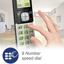 Load image into Gallery viewer, VTech CS6529-4B 4-Handset DECT 6.0 Cordless Phone with Answering System and Caller ID, Expandable up to 5 Handsets, Wall-Mountable, Blue/Green/Red/Silver
