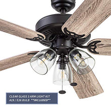 Load image into Gallery viewer, Prominence Home 51593 Saybrook Ceiling Fan, 52, espresso
