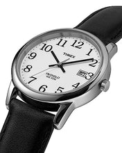 Load image into Gallery viewer, Timex T2H281 Easy Reader 35mm Black Leather Strap Watch
