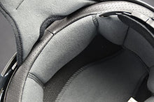 Load image into Gallery viewer, Vega Helmets Warrior Motorcycle Half Helmet with Sunshield for Men &amp; Women, Adjustable Size Dial DOT Half Face Skull Cap for Bike Cruiser Chopper Moped Scooter ATV (Large, Matte Black)
