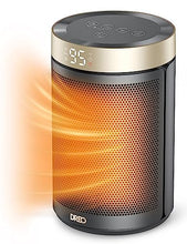 Load image into Gallery viewer, Dreo Space Heaters for Indoor Use, Portable Heater with Thermostat, 1-12H Timer, Eco Mode and Fan Mode, 1500W PTC Ceramic Fast Safety Heat for Office Bedroom Home, Gold
