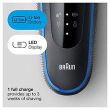 Load image into Gallery viewer, Braun Electric Razor for Men, Series 5 5018s Electric Foil Shaver with Precision Beard Trimmer, Rechargeable, Wet &amp; Dry with EasyClean
