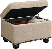 Load image into Gallery viewer, Convenience Concepts 5th Avenue Storage Ottoman
