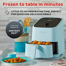 Load image into Gallery viewer, Instant Pot 4-in-1, 2-QT Mini Air Fryer Oven Combo, From the Makers of Instant with Customizable Smart Cooking Programs, Nonstick and Dishwasher-Safe Basket, App with over 100 Recipes, Aqua
