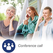 Load image into Gallery viewer, VTech CS6529-4B 4-Handset DECT 6.0 Cordless Phone with Answering System and Caller ID, Expandable up to 5 Handsets, Wall-Mountable, Blue/Green/Red/Silver
