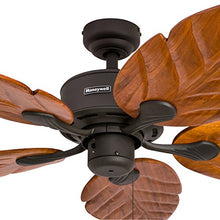Load image into Gallery viewer, Honeywell Ceiling Fans 50204-01 Royal Palm Ceiling Fan, 52&quot;
