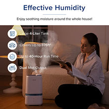 Load image into Gallery viewer, LEVOIT Humidifiers for Bedroom, Smart Wi-Fi Cool Mist Essential Oils Diffuser in one, 4L Ultrasonic Air Vaporizer for plants, baby, Quiet for home large room, nursery, 40 Hours, Classic 200S, Blue
