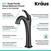 Load image into Gallery viewer, Kraus KVF-1200ORB Arlo Bathroom Faucet, 12.13, Oil Rubbed Bronze
