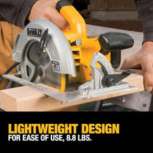 Load image into Gallery viewer, DEWALT Circular Saw, 7-1/4 inch, Pivoting with up to 57 Degree Bevel, Corded (DWE575SB)

