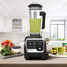 Load image into Gallery viewer, Professional Countertop Blender, Blender for kitchen Max 2200W High Power Home and Commercial Blender with Timer，Blender with Variable Speed for Frozen Fruit, Crushing Ice, Veggies, Shakes and Smoothie 64 oz Container &amp; 32000 RPM
