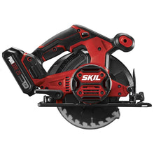 Load image into Gallery viewer, SKIL 20V 6-1/2 Inch Cordless Circular Saw Includes 2.0Ah PWR CORE 20 Lithium Battery and Charger - CR540602
