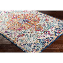 Load image into Gallery viewer, Artistic Weavers Odelia Vintage Bohemian Area Rug,6&#39;7&quot; x 9&#39;,Orange/Navy
