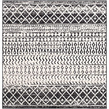 Load image into Gallery viewer, Artistic Weavers Chester Boho Moroccan Area Rug,5&#39; Square,Black
